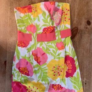 Lilly Pulitzer Strapless Dress